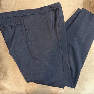 Mens EZE pants trousers  - Gray trousers size 35 Flat front